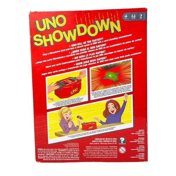 NEW UNO Showdown Electronic Card Game. A Card Shooting Smackdown - Picture 2 of 7